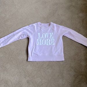Girls size M (12) Spiritual Gangster sweatshirt (pink)